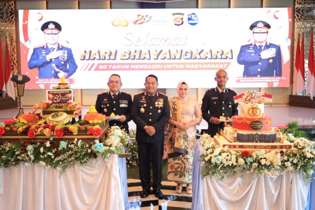 Polda Banten Gelar Tasyakuran Hari Bhayangkara ke-80, Tekankan Peningkatan Pelayanan Publik