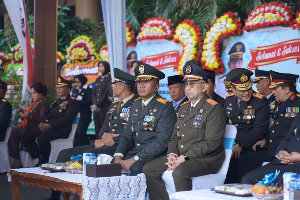 Danrem 064/Maulana Yusuf Hadiri Upacara Hari Bhayangkara ke-80 di Polda Banten