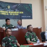 Danrem 064/Maulana Yusuf Ikuti Rakornis TMMD Ke-129 Secara Daring