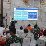 Danrem 064/MY Perkuat Sinergi Mitigasi Gunung Anak Krakatau, BMKG Ingatkan Ancaman Sebaran Abu