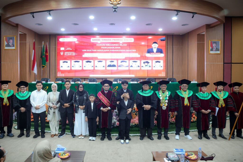 Doktor Baru UIN SMH Banten Raih Cumlaude, Wagub Harap Perkuat Pengembangan Hukum Islam