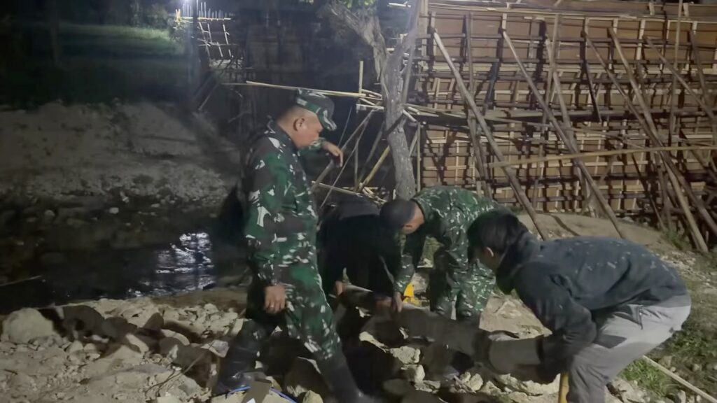 Pembangunan Jembatan, Bukti Nyata Kodim Serang Hadir dan Menjadi Solusi Pembangunan Jembatan, Bukti Nyata Kodim Serang Hadir dan Menjadi Solusi