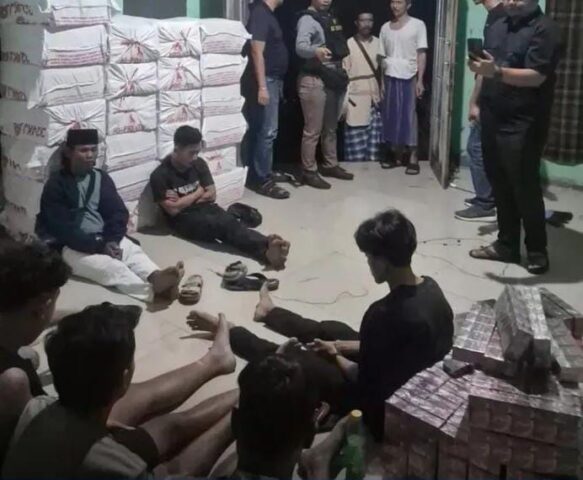 Bea Cukai dan Denpom Serang Gagalkan Peredaran 3,6 Juta Batang Rokok Ilegal di Lebak‎