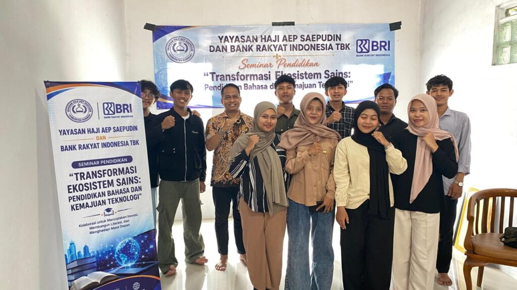 Yayasan Haji Aep Saepudin dan BRI Gelar Seminar Penguatan Kompetensi Pendidik Yayasan Haji Aep Saepudin dan BRI Gelar Seminar Penguatan Kompetensi Pendidik