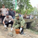 Kodim Serang Bangun Jembatan Beton di Walantaka, Warga Akhiri Penantian 40 Tahun