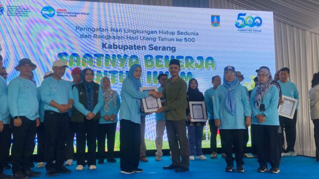 Desa Sindangheula Jadi Desa Terbaik Pengelolaan Sampah di Kabupaten Serang‎