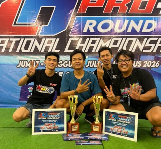 Atlet Mini 4WD IMI Kabupaten Serang Raih Podium di Kejurnas Cirebon