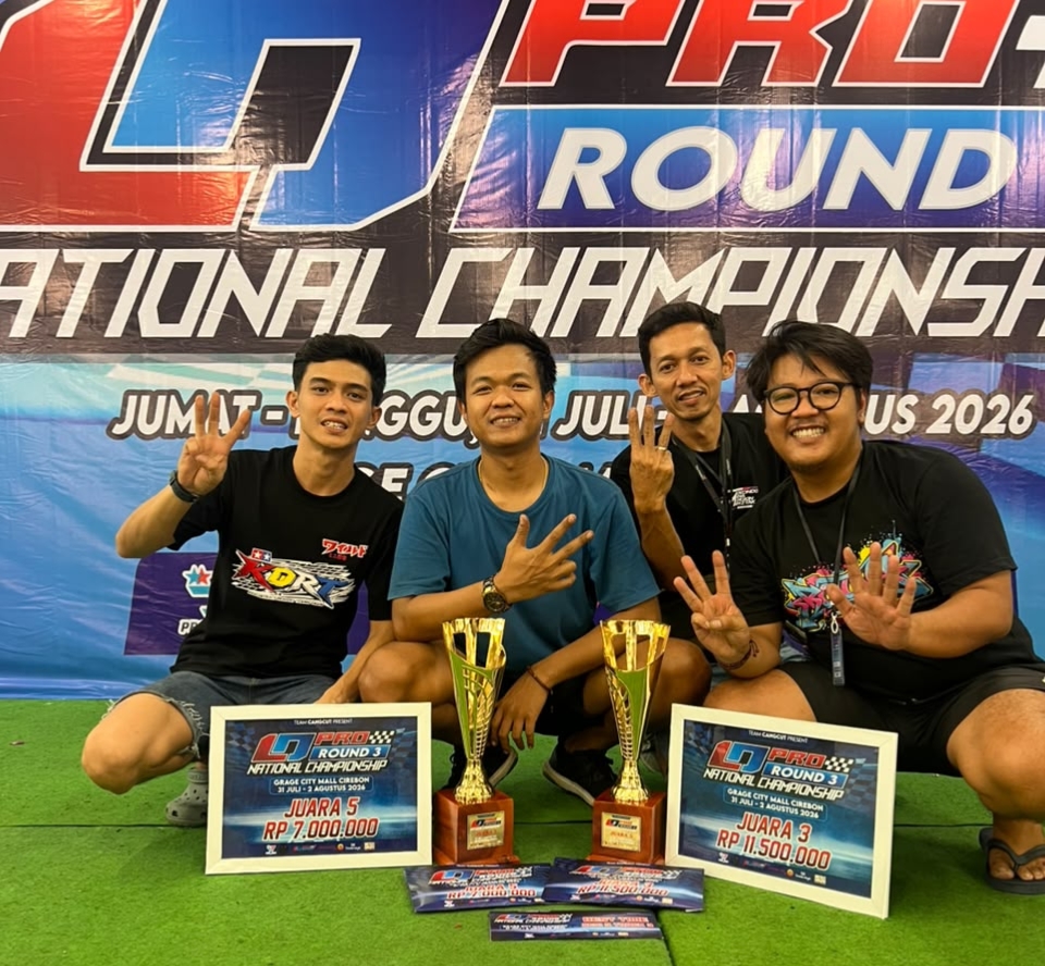 Atlet Mini 4WD IMI Kabupaten Serang Raih Podium di Kejurnas Cirebon Atlet Mini 4WD IMI Kabupaten Serang Raih Podium di Kejurnas Cirebon