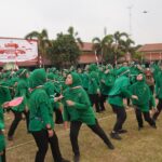 Persit Siliwangi Perkuat Soliditas Lewat Olahraga Bersama di Korem 064/Maulana Yusuf