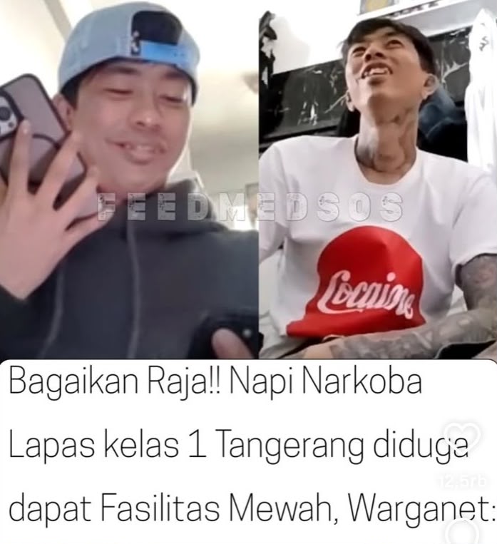 Viral Foto Diduga Napi Gunakan Smartphone di Lapas Tangerang, Pengawasan Dipertanyakan Viral Foto Diduga Napi Gunakan Smartphone di Lapas Tangerang, Pengawasan Dipertanyakan