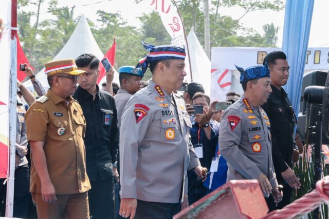 Jembatan Merah Putih Presisi Bayah Diresmikan, Polri Bangun 145 Jembatan di Banten‎