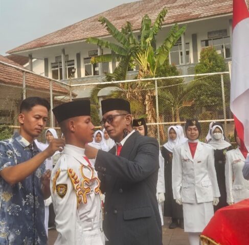 32 Anggota Paskibraka Ciomas Dikukuhkan, Siap Kibarkan Merah Putih