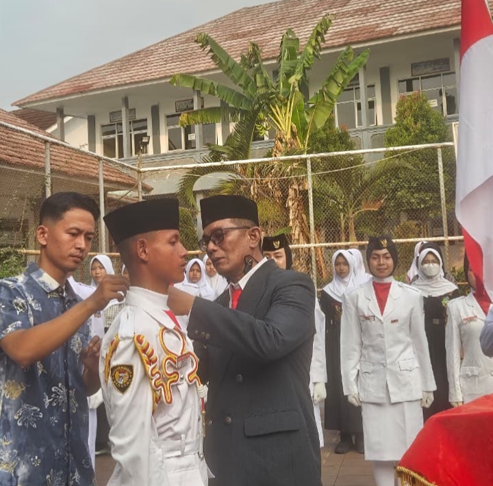 32 Anggota Paskibraka Ciomas Dikukuhkan, Siap Kibarkan Merah Putih