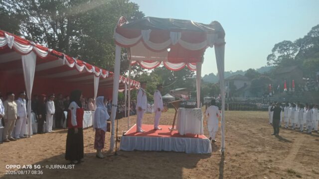 HUT ke-81 RI di Ciomas Diperingati dengan Upacara Khidmat‎