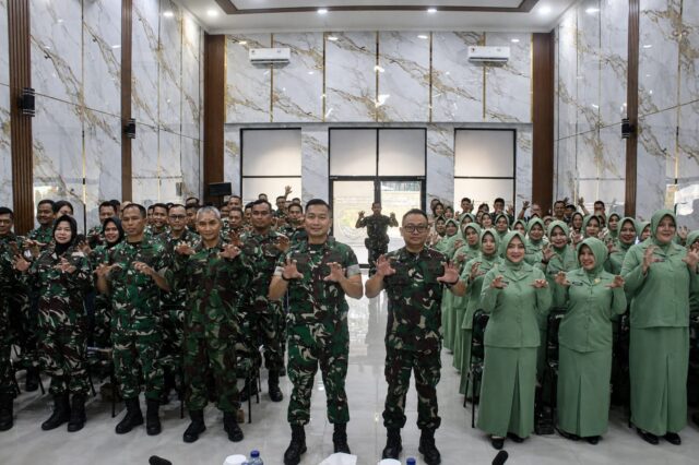 Danrem 064/MY Tekankan Kesadaran Hukum untuk Cegah Pelanggaran Prajurit