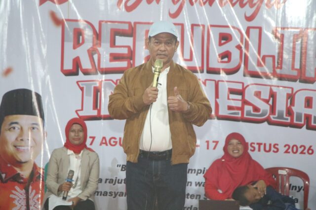 Puncak HUT RI di Cisait, Wabup Serang Ajak Warga Isi Kemerdekaan dengan Gotong Royong