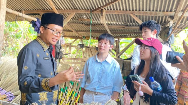 Delegasi Hunan University Pelajari Pengembangan Desa di Sindangheula