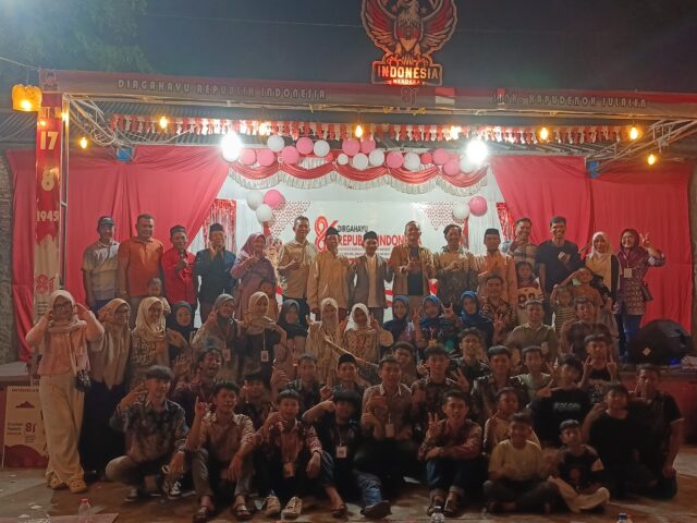 Malam Puncak HUT RI Satukan Warga Kapudenok Julalen