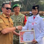 Paskibraka Nasional Asal Kota Serang Terima Penghargaan dari Wali Kota
