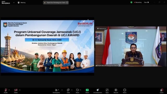 BPJS Ketenagakerjaan dan Kemendagri Kawal Percepatan UCJ 2026 di Lampung