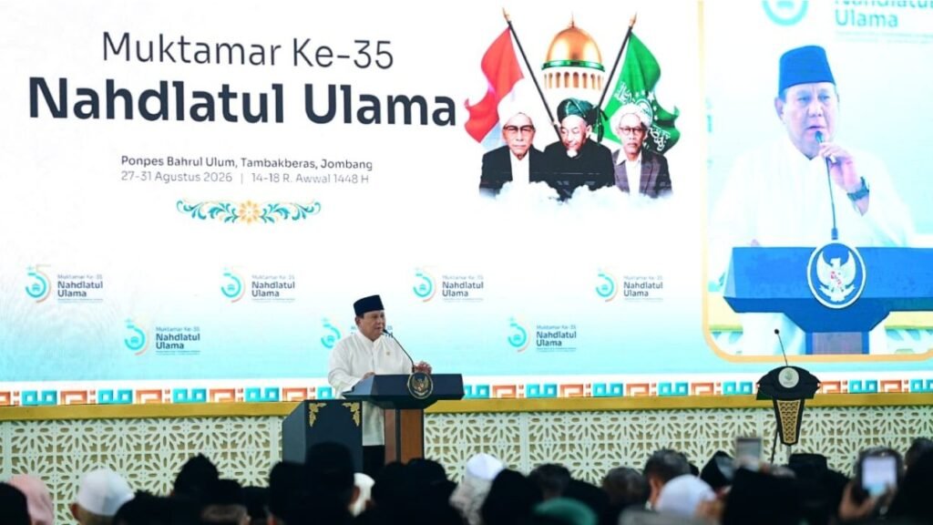 Prabowo Sebut NU Penentu Stabilitas dan Masa Depan Indonesia