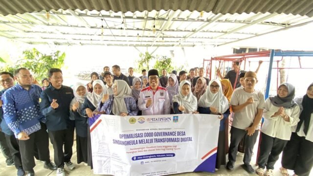UNTIRTA Dorong Desa Sindangheula Terapkan Tata Kelola Berbasis Data