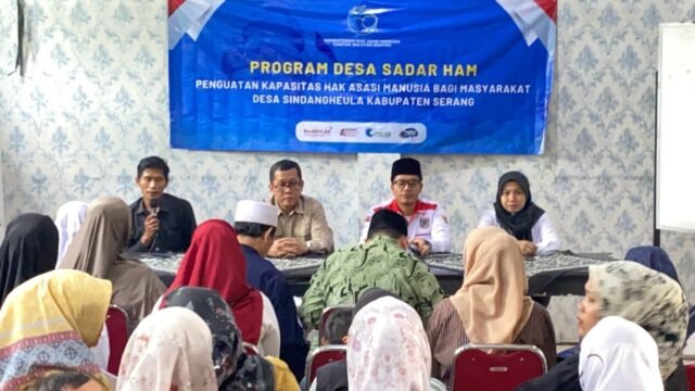 KemenHAM Banten Dorong Sindangheula Jadi Desa Sadar HAM, KDRT Jadi Perhatian