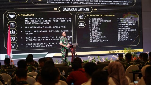Jelang Trident Resolve, Korem 064 Matangkan Respons Bencana Multinasional