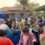 Polres Serang Salurkan 64.000 Liter Air Bersih ke Delapan Kampung