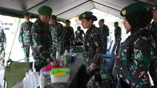 Korem 064/MY Perkuat Kesiapsiagaan Menghadapi Potensi Erupsi Anak Krakatau