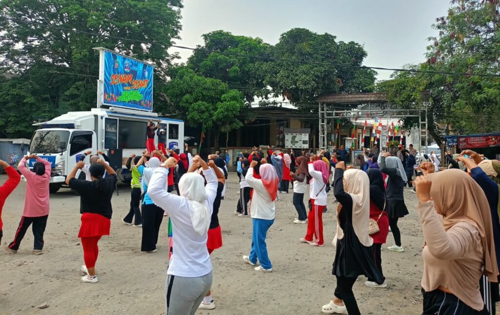 Sambut Hari Lalu Lintas Bhayangkara, Satlantas Polres Serang Gelar Senam dan Pengobatan Gratis Sambut Hari Lalu Lintas Bhayangkara, Satlantas Polres Serang Gelar Senam dan Pengobatan Gratis