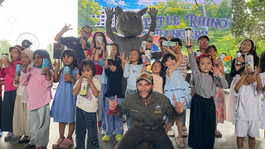 World Rhino Day, Aston Serang Ajak Anak Kenali Konservasi Badak Jawa