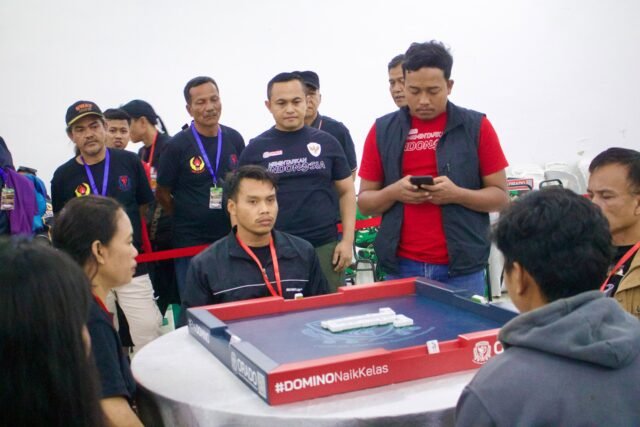 Dandim Marsen Sinaga Rangkul Warga Lewat Lomba Domino Piala Panglima TNI