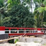 Jembatan Merah Putih Padarincang Hampir Rampung, Warga Apresiasi TNI