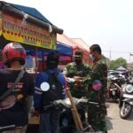 Antisipasi Debu Vulkanik Anak Krakatau, Kodim Serang Bagikan Masker Gratis‎