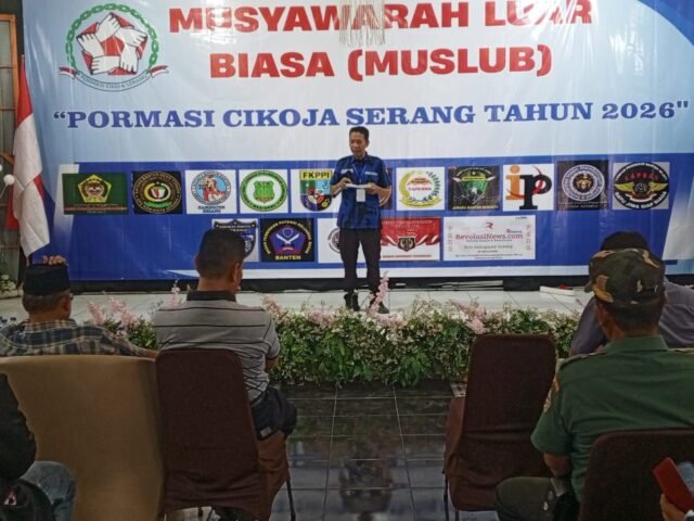 Muslub Tetapkan Nana Supriatna, Pormasi Cikoja Berganti Nama Jadi Formasi Serang Bersatu