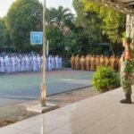 Babinsa Kragilan Tanamkan Nasionalisme dan Disiplin di SMPN 1 Kragilan