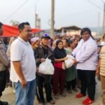 Di Tengah Tekanan Ekonomi, PT Bamkar dan Bandar Jaya Salurkan 500 Paket Sembako