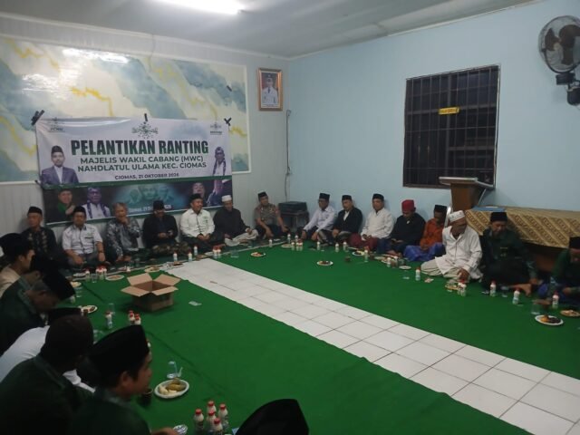 Kapolsek Ciomas Ajak Santri Jaga Kerukunan dan Keamanan
