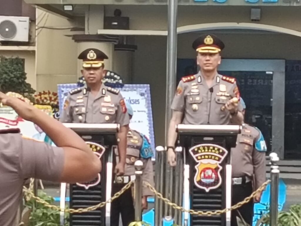 Bobby Danuardi Apresiasi Kinerja Andri Kurniawan di Polres Serang