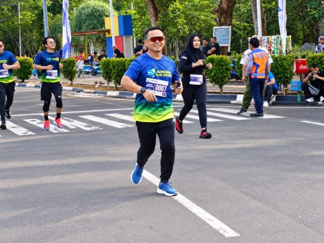 Dandim 0602/Serang Ikut Festival Lari di KP3B, Dorong Gaya Hidup Sehat