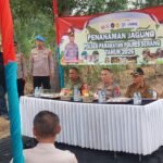 Polres Serang Tanam Jagung Dua Hektare, Salurkan Bantuan untuk Petani