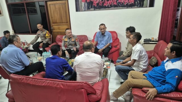 Kapolres Serang Rangkul Serikat Buruh, Ajak Selesaikan Persoalan Lewat Dialog