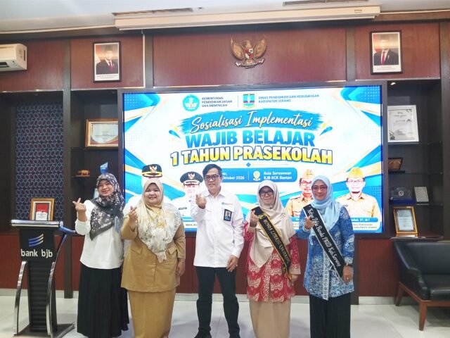 Wajib Belajar Prasekolah Digencarkan, Pemkab Serang Perkuat Kemitraan Pendidikan