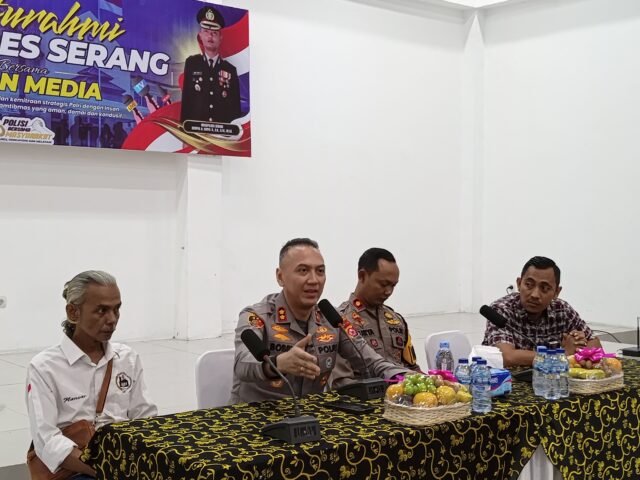 Kapolres Serang Ajak Pers Kedepankan Kritik Konstruktif